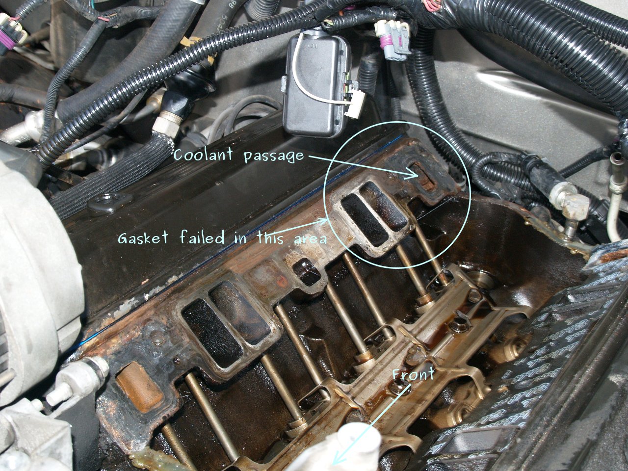 See B3131 in engine